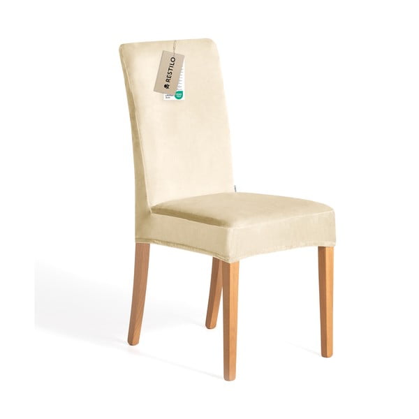 Bež rastezljive presvlake 4 kom za stolicu 48 cm Sento – Restilo-image-3