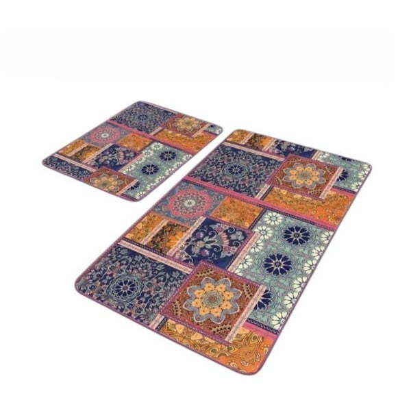 Od samta kupaonske prostirke u setu 2 kom 60x100 cm – Mila Home