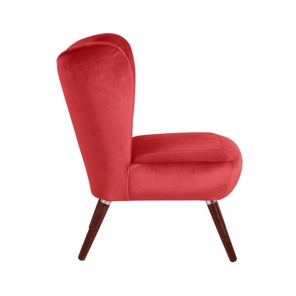 Crvena fotelja Max Winzer Sari Velvet-image-2