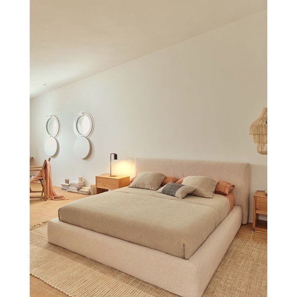 Ukrasna jastučnica od mješavine lana 50x30 cm Lorin – Kave Home-image-2