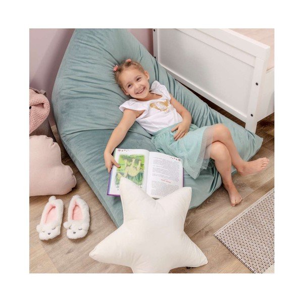 Ružičasta vreća za sjedenje Lillipop - Yellow Tipi-image-2