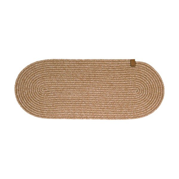 Set tepiha za stepenice 16 kom u prirodnoj boji 25x65 cm Milo – Vitaus