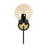 Crna/u zlatnoj boji zidna lampa ø 15 cm Tokyo – Squid Lighting