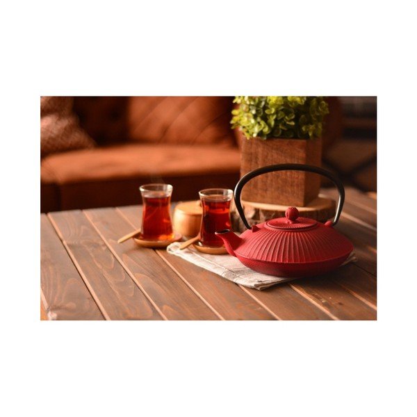 Crveni željezni čajnik Bambum Mate, 1150 ml-image-1