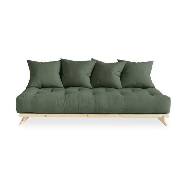 Kauč Karup Design Senza Natural Clear/Maslinasto Zelena