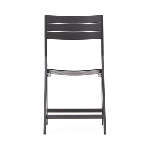 Crna metalna vrtna stolica Torreta – Kave Home-image-4