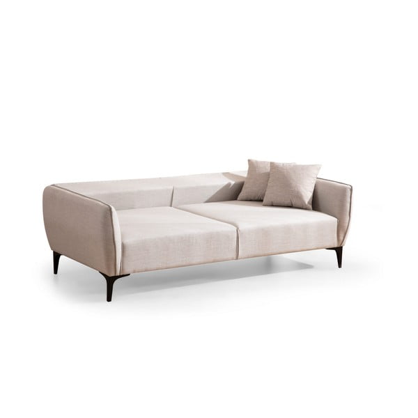Krem sofa 220 cm Belissimo – Balcab Home-image-2
