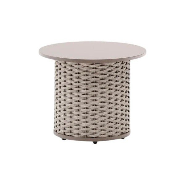 Metalni okrugao vrtni stolić ø 50 cm Sedalis – Kave Home