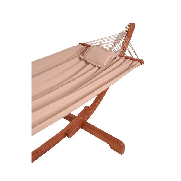 Vrtna stolica za ljuljanje na strukturi od eukaliptusa Garden Pleasure Hammock Madeira-image-1