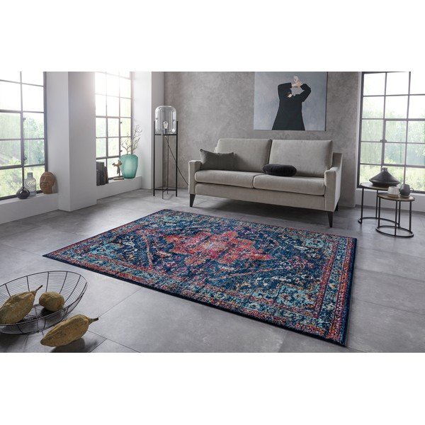 Tamnoplavo-crveni tepih Nouristan Azrow, 120 x 170 cm-image-1