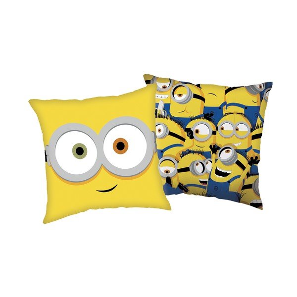 Dječji jastuk ø 40 cm Mimoni "Watch me" – Jerry Fabrics