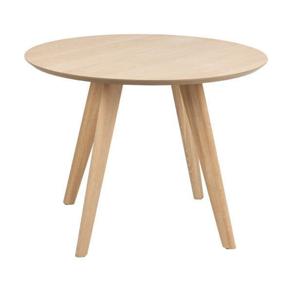 Okrugao blagovaonski stol s pločom stola u dekoru hrasta ø 100 cm Townsville – Actona-image-2