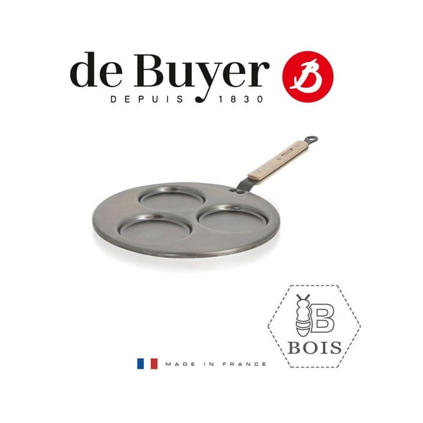 Čelična tava za palačinke de Buyer Mineral, ø 27 cm-image-3