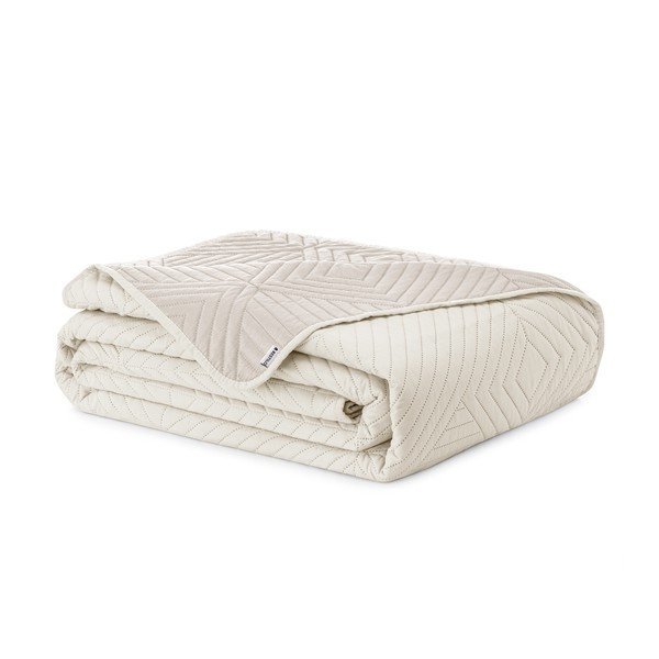 Krem prošiven prekrivač od mikrovlakana 220x240 cm Softa – Restilo