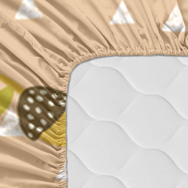 Dječji pamučni plahta Moshi Moshi Harvestwood, 70 x 140 cm-image-2