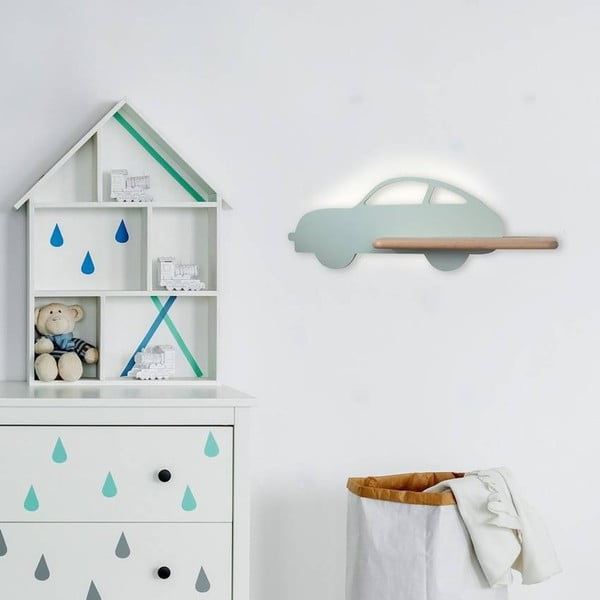 Dječja lampa u boji mentola Car - Candellux Lighting-image-1