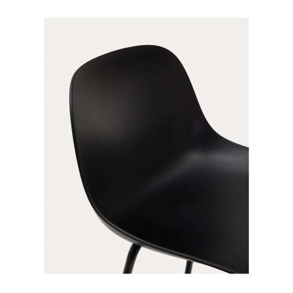 Crna barska stolica (visine sjedala 74 cm) Altea – Kave Home-image-3