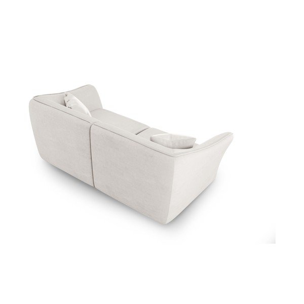 Bijela sofa od bouclé tkanine 206 cm Tokyo – Cosmopolitan Design-image-2