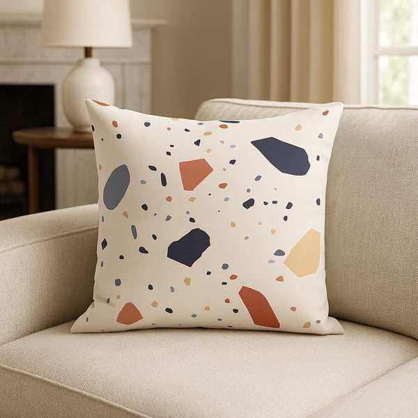 Ukrasna jastučnica 43x43 cm Cracked Terrazzo – Mila Home-image-1