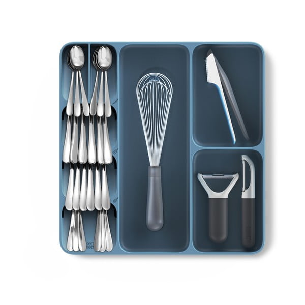 Plavi organizator kuhinjskih ladica Joseph Joseph DrawerStore Compact Sky-image-3