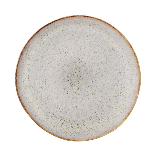 Sivi keramički tanjur Bloomingville Sandrine, ø 28,5 cm
