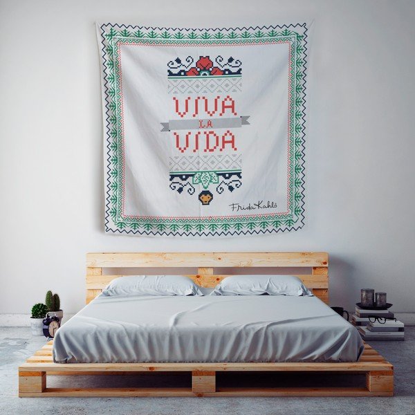 Tapiserija 140x140 cm Viva la Vida – Really Nice Things-image-1