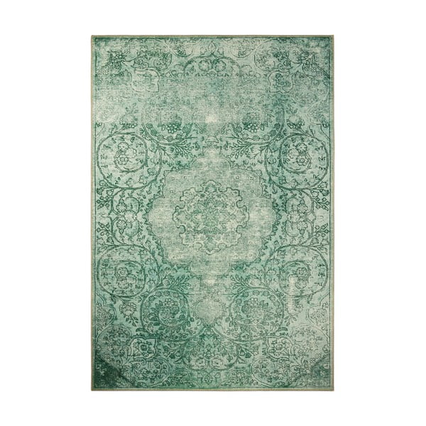Zeleni tepih Ragami Chenile, 80 x 150 cm