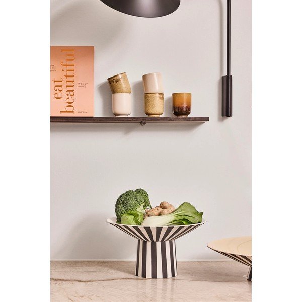 Crno-bijela/bež zdjela od kamenine ø 30 cm Toppu – OYOY Living Design-image-1