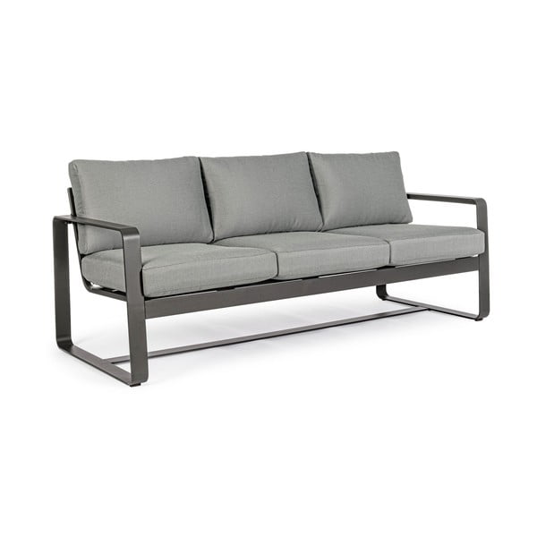 Siva vrtna sofa aluminijska Merrigan   – Bizzotto-image-2