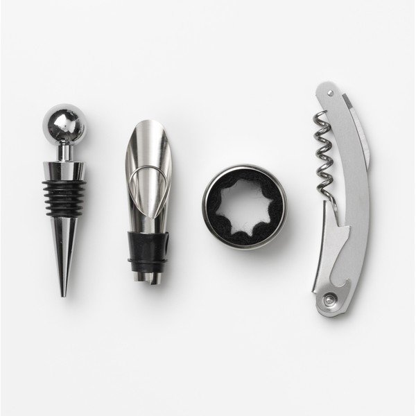 Set pribora za vino od nehrđajućeg čelika The Essentials Wine Tools – Printworks