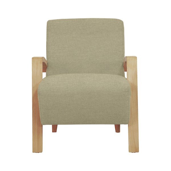 Bež fotelja sa svijetlim nogama Windsor &amp; Co Sofas Luna-image-2
