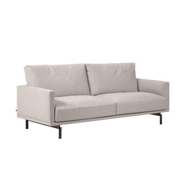 Bež sofa od šenila 214 cm Galene – Kave Home-image-2