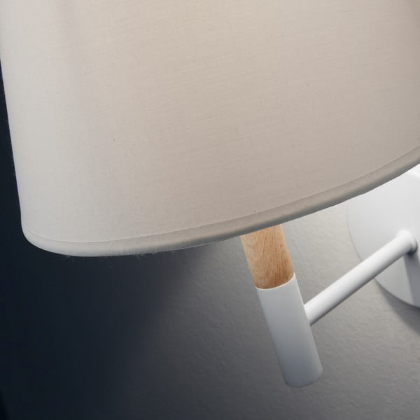 Bijela zidna lampa Kave Home Moskov-image-1