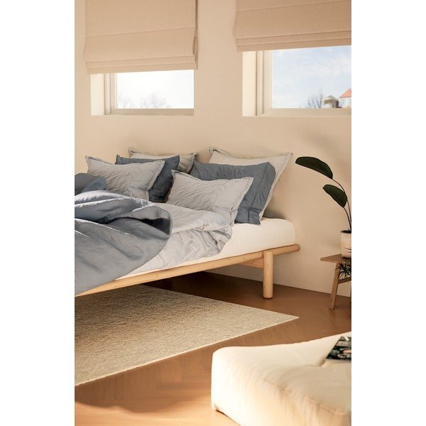 Bračni krevet od borovine s podnicom 140x200 cm Pace – Karup Design-image-4