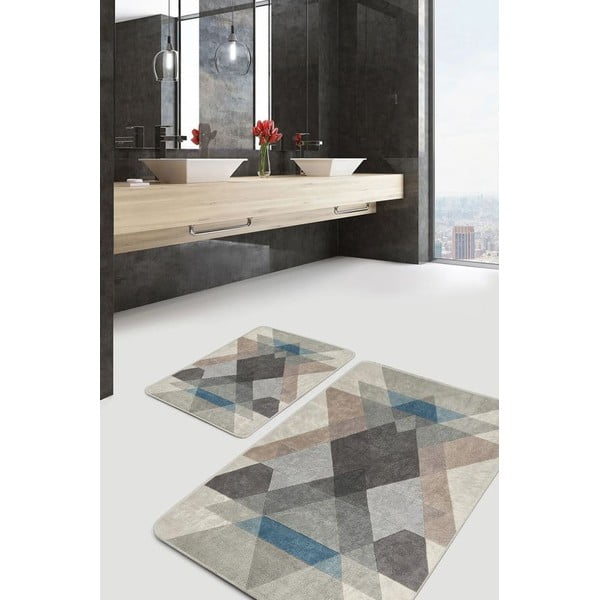 Od samta kupaonske prostirke u setu 2 kom 60x100 cm – Mila Home-image-4