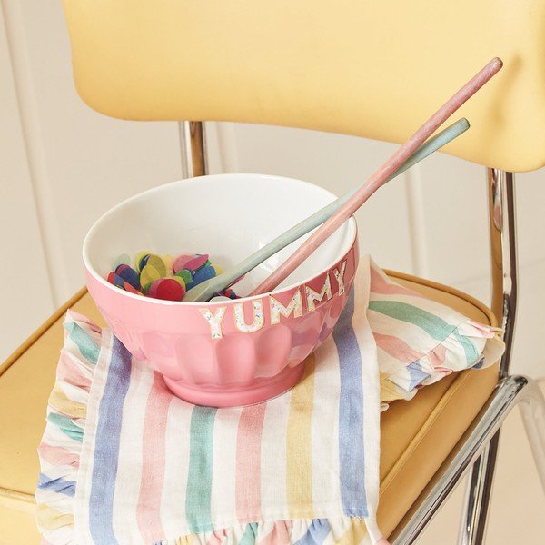 Laneni ubrusi u setu 4 kom Multi Stripe – Meri Meri-image-2