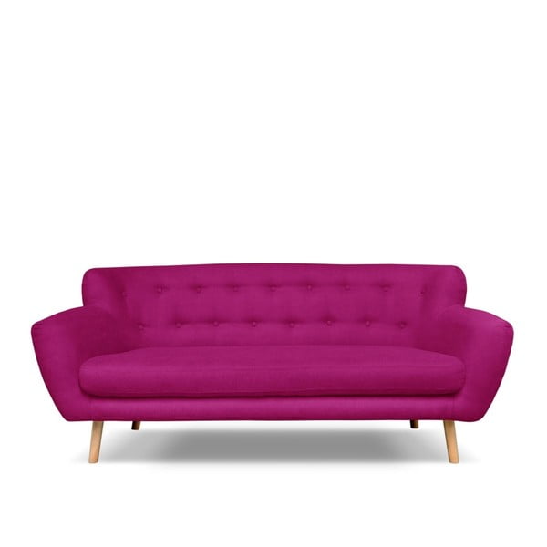 Tamno ružičasta sofa Cosmopolitan design London, 192 cm