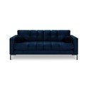 Tamnoplava sofa od baršuna Cosmopolitan Design Bali