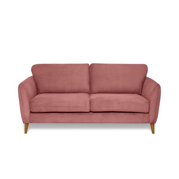 Ružičasta sofa od samta 170 cm Paris – Scandic