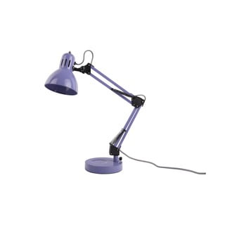 Ljubičasta stolna lampa s metalnim sjenilom (visina 52 cm) Funky Hobby – Leitmotiv