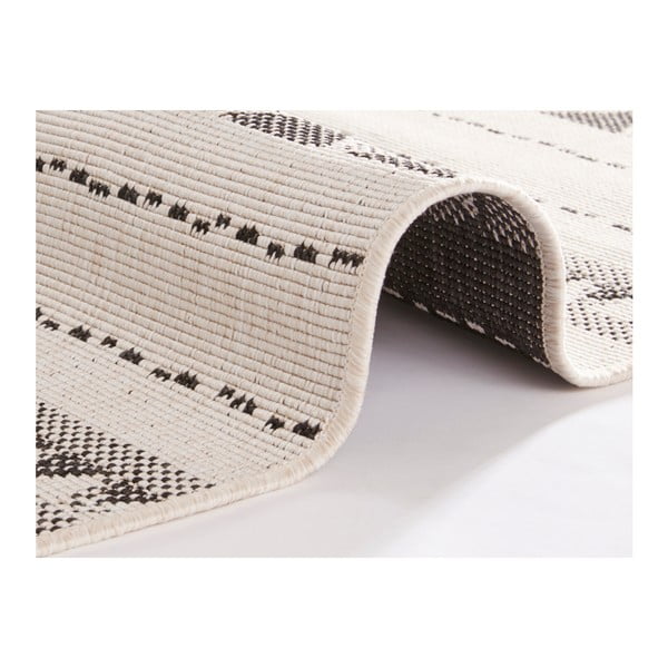 Vanjski crno-krem tepih NORTHRUGS Bahamas, 160 x 230 cm-image-3