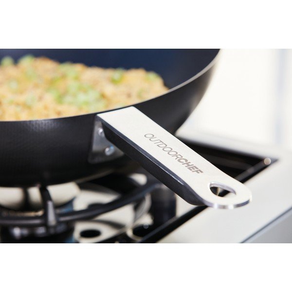 Grill čelična tava s poklopcem ø 33 cm – Outdoorchef-image-1