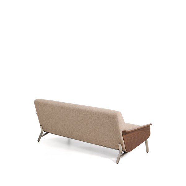 Svjetlo smeđa sofa od šenila 205 cm Amsen – Kave Home-image-4