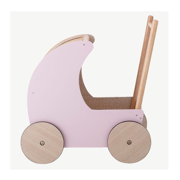 Drvena kolica Bloomingville Toy Pram-image-1