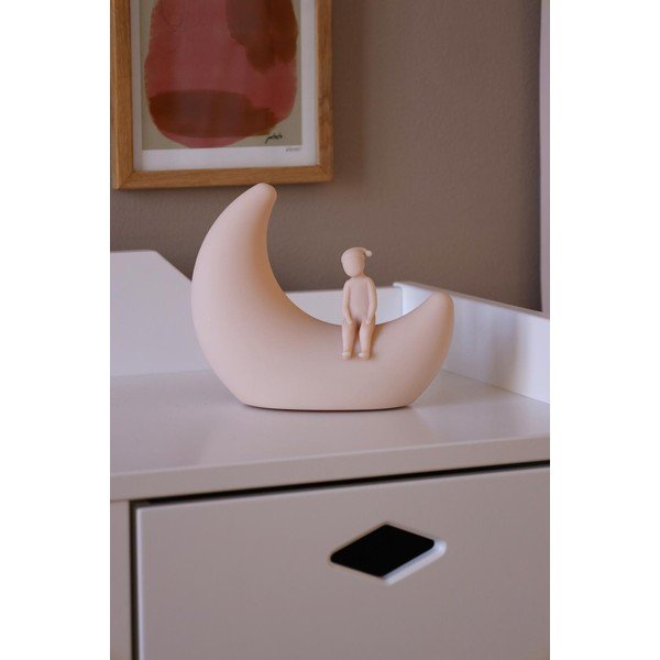 Svijetlo ružičasto noćno svjetlo za djecu Moon Shell – Cam Cam Copenhagen-image-1