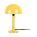 Žuta  stolna lampa s metalnim sjenilom (visina 39 cm) Prisa – Leitmotiv