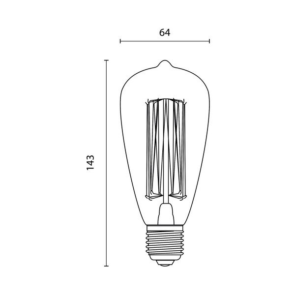 Set od 5 žarulja Bulb Attack Marine, 40W-image-2