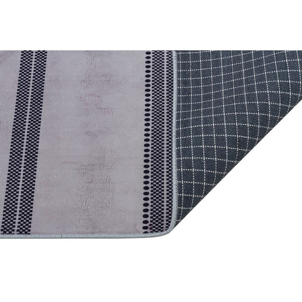 Sivi perivi tepih 120x80 cm - Vitaus-image-2