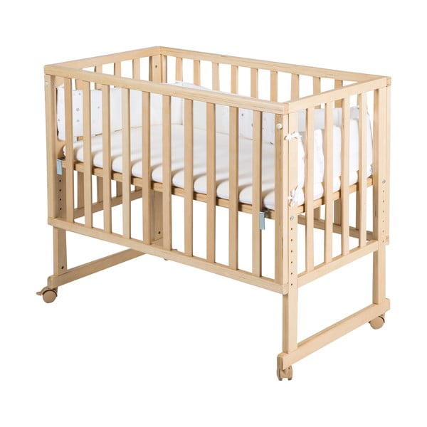 Dječji krevet na kotačićima 90x45 cm u prirodnoj boji Star Magic – Roba-image-2