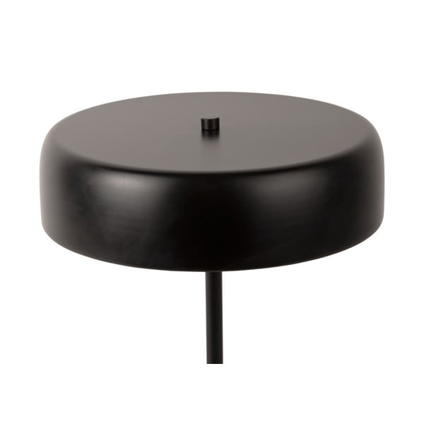 Crna stolna lampa s metalnim sjenilom (visina 40 cm) Gold Disc – Leitmotiv-image-2